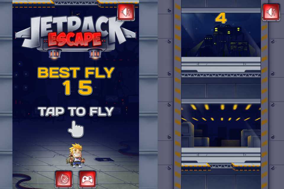 Jetpack Escape - Screenshot #1