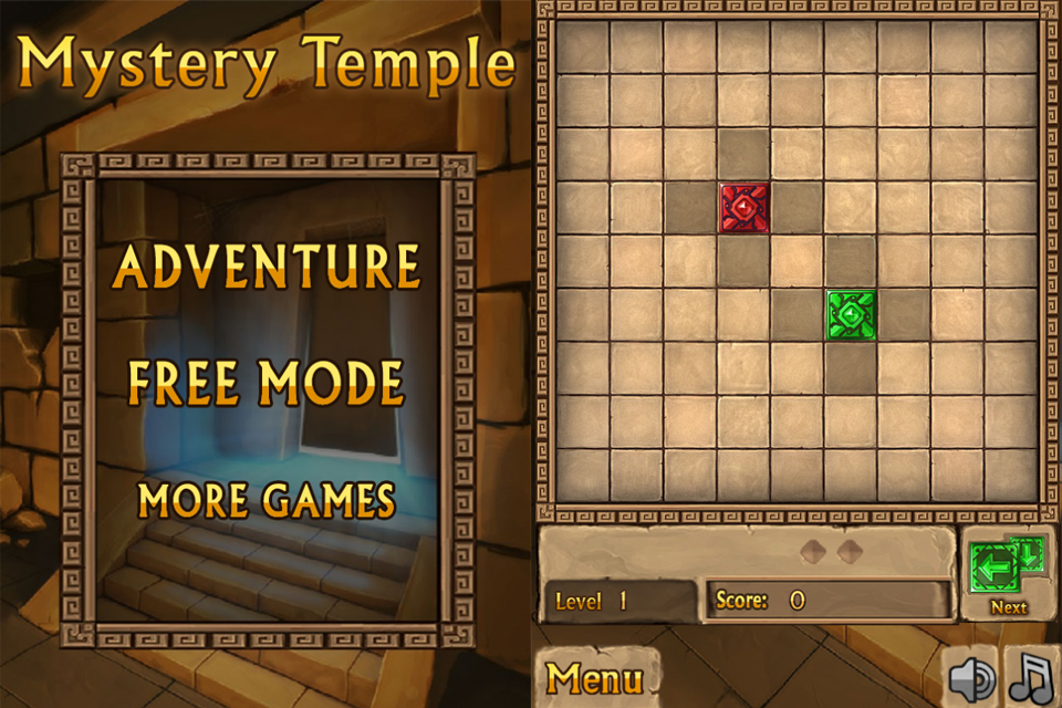Mystery Temple - Screenshot #1