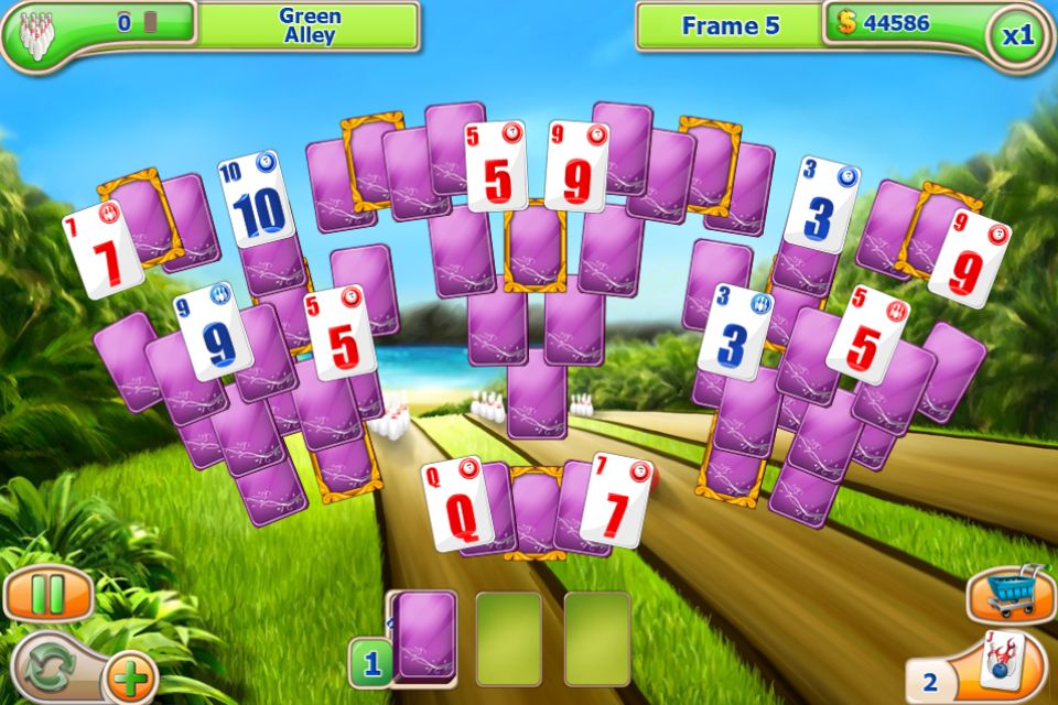 Play 'Strike Solitaire' with mixed gameplay